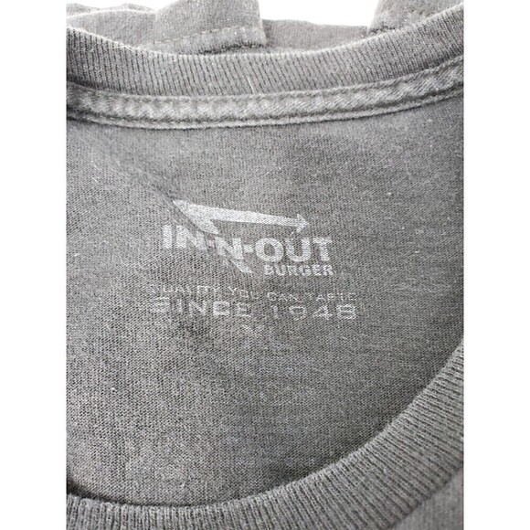 IN-N-OUT LOT OF 2 SHORT SLEEVE T-SHIRT WHITE SIZE LARGE BLACK LAS VEGAS SIZE XL - Picture 7 of 16